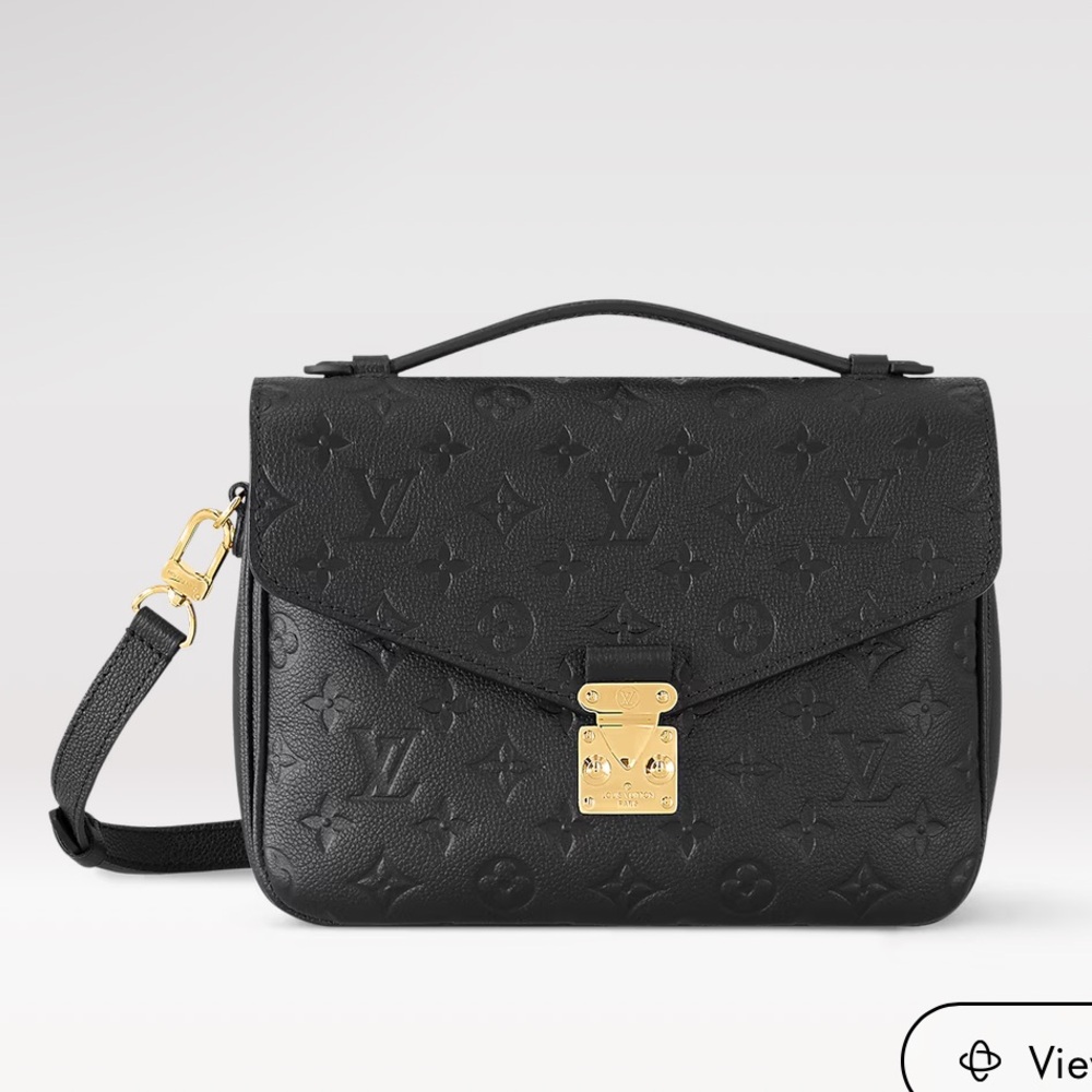 Louis Vuitton Pochette Métis Monogram Empreinte Leather